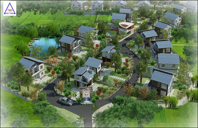 Hạ tầng, quy hoạch của Khu biệt thự sinh thái Green Oasis Villas | ảnh 1