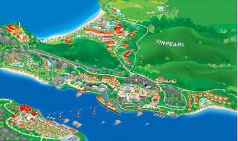 Hạ tầng, quy hoạch của Vinpearl Resort & Spa | ảnh 2