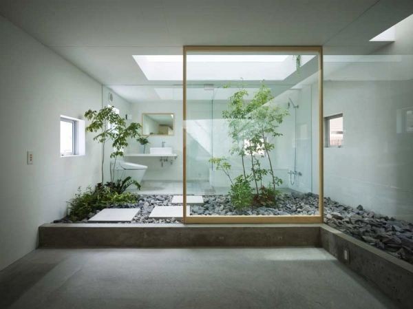 Học cách trang trí phòng tắm đẹp mê theo phong cách Nhật Bản 2