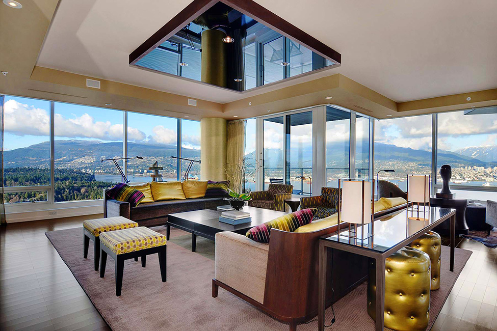 Lovely Colours1 Luxury Penthouse in Vancouver With Stunning Panoramic Views Worth $21,000,000 