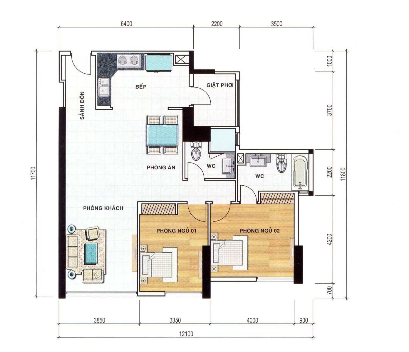 Thiết kế, mẫu nhà của Khu căn hộ Cao cấp Chánh Hưng | ảnh 2