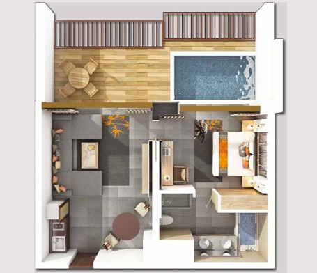 Thiết kế, mẫu nhà của Khu căn hộ Angsana Properties Lăng Cô | ảnh 1