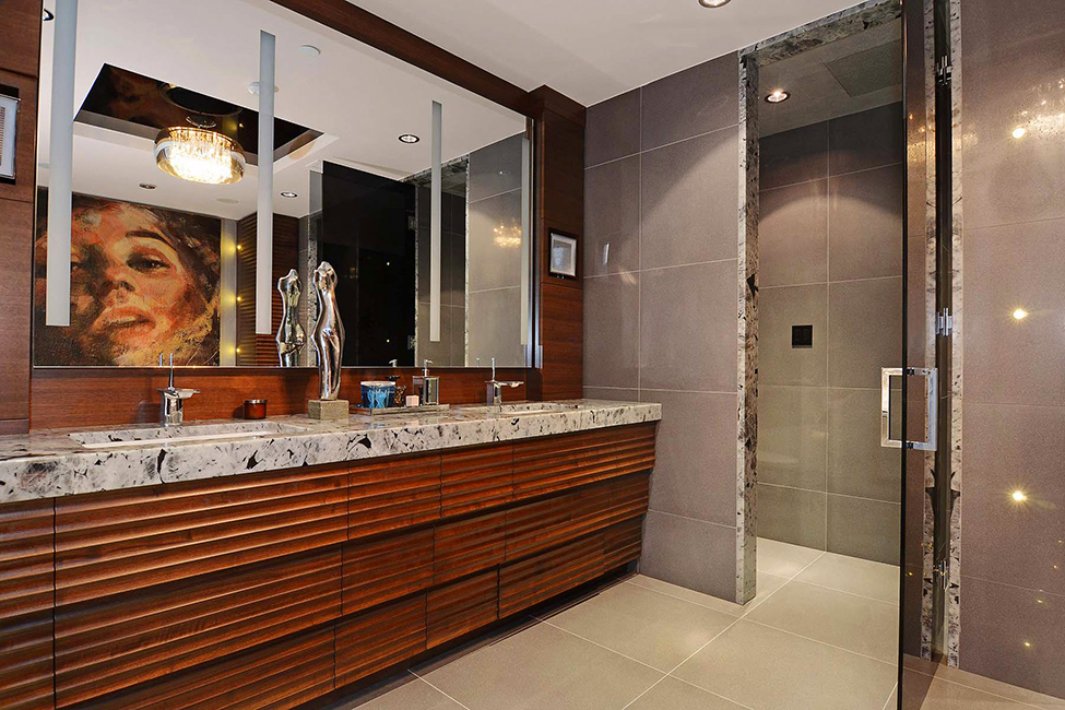 Bathroom Geometry Luxury Penthouse in Vancouver With Stunning Panoramic Views Worth $21,000,000 