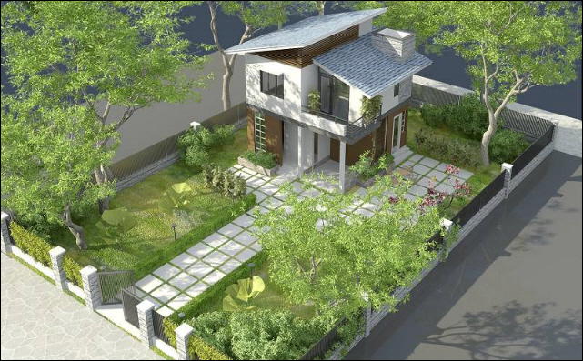 Thiết kế, mẫu nhà của Khu biệt thự sinh thái Green Oasis Villas | ảnh 3