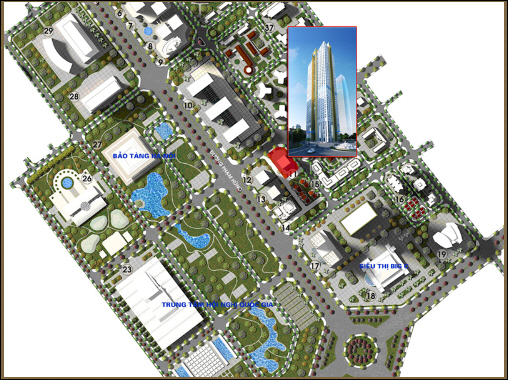 Hạ tầng, quy hoạch của Cao ốc Hà Nội ICT (TIG Tower) | ảnh 1
