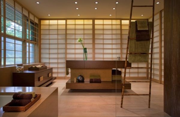 Học cách trang trí phòng tắm đẹp mê theo phong cách Nhật Bản 3