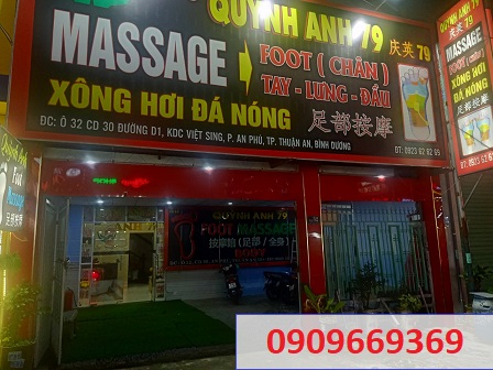 ⭐Nhượng Hoặc Cho Thuê Cơ Sở Foot Massage Chân Quỳnh Anh 79 Thuận An, Bình Dương, 0909669369 - 12812077