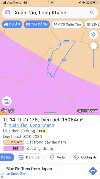 Bán Đất Phường Xuân Tân .Long Khánh Đồng Nai - 12942844