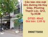 ⭐Cần Bán Nhà Mặt Tiền Đường Hà Huy Giáp, Phường Thạnh Lộc, Q12, Tp.hcm; 0906775858 - 12963373