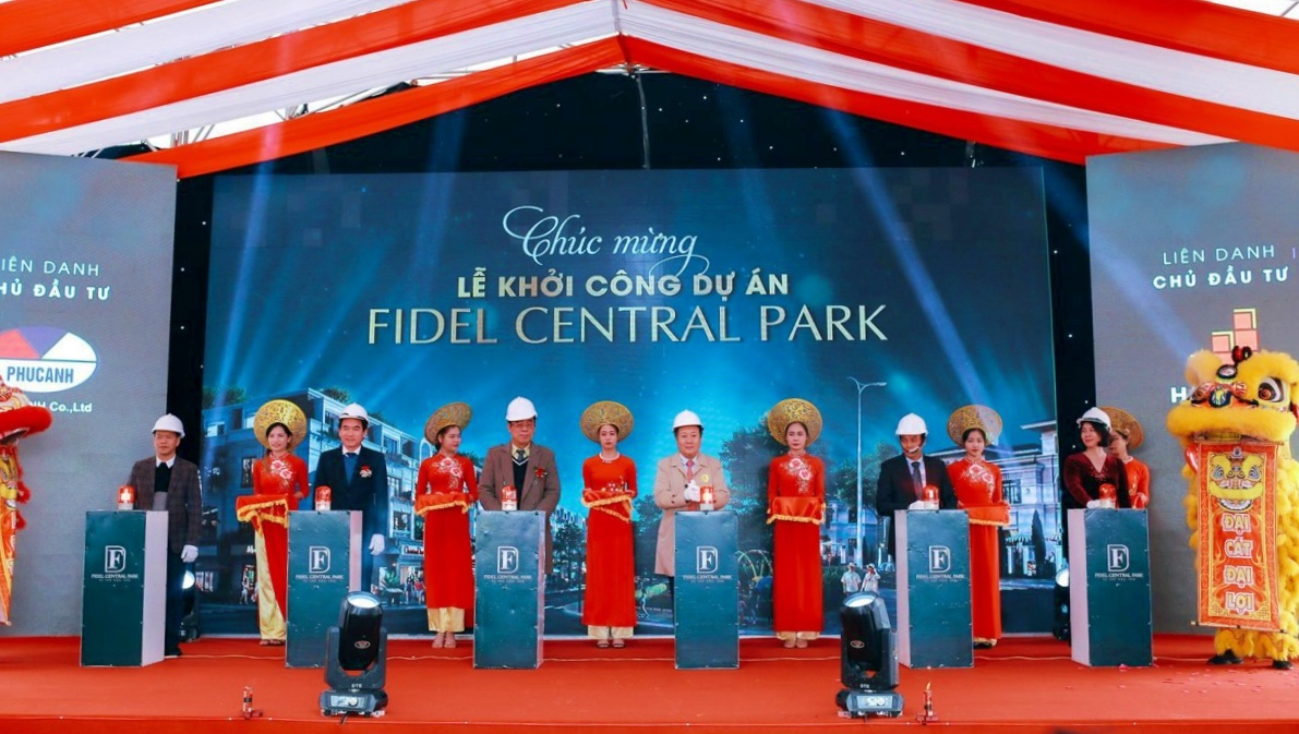 Lễ khởi công dự án Fidel Central Park Quảng Trị
